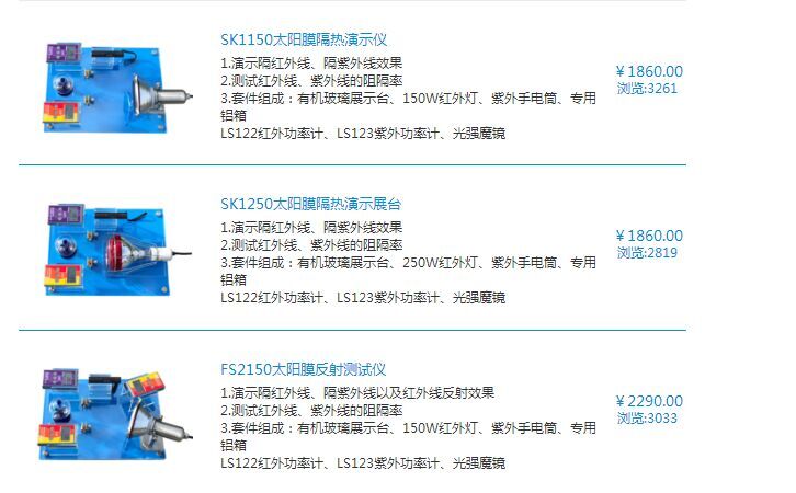 林上太陽(yáng)膜套件